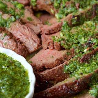 Grilled Tri-Tip with Chimichurri Sauce