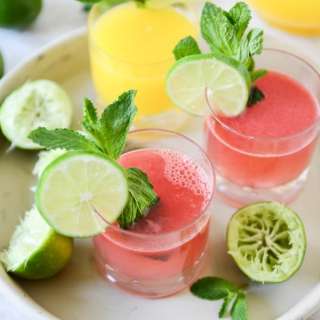 Watermelon + Mango Agua Fresca