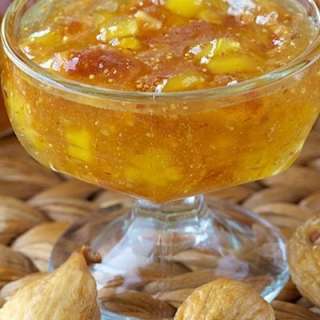 Fig and Fresh Pineapple Freezer Jam
