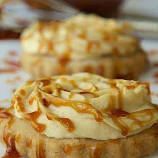 Pumpkin-Spiced Shortbread with Apple Cider Buttercream
