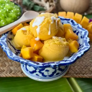 Asian Mango Ice Cream Recipe (3 Ingredients!)