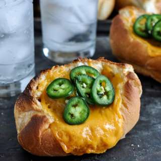 Jalapeño Cheddar Chicken Meatball Sandwiches