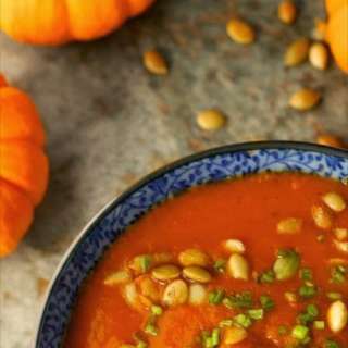 Southwestern Pumpkin Soup