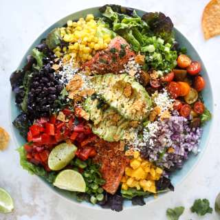Southwest Salmon Salad