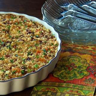 Crustless Butternut Squash and Bacon Quiche