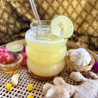 Healthy Ginger Garlic Tea Recipe