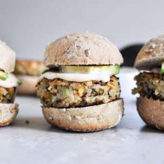 Crispy Quinoa Sliders