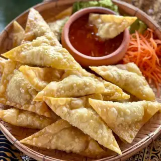 Thai Fried Wonton Recipe (Kiew Tod)