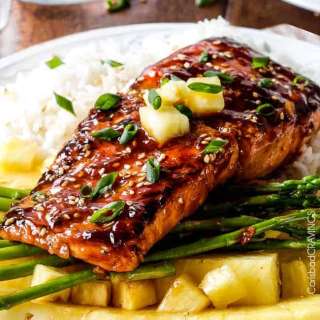 Caramelized Asian BBQ Salmon