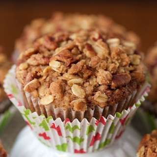 Gingerbread Morning Glory Muffins