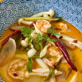 Tom Yum Kung Recipe (Spicy Thai Shrimp Soup)