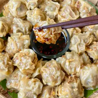 Kanom Jeeb (Thai Dumplings Recipe)