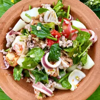 Yum Talay Recipe (Spicy Thai Seafood Salad)