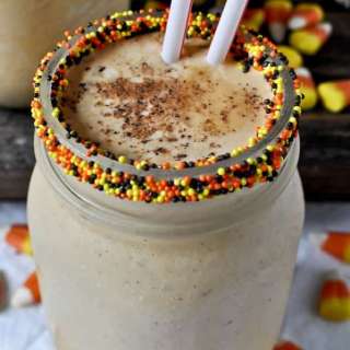 Bourbon Pumpkin Pie Milkshakes