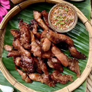 Authentic Moo Dad Deaw Recipe (Thai Pork Jerky)