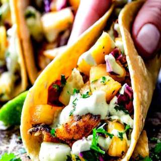 Blackened Tilapia Fish Tacos