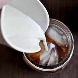 Homemade Mocha Coconut Iced Coffees