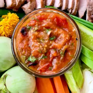 Jeow Mak Len (Lao Tomato Dipping Sauce Recipe)