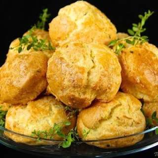 Fresh Rosemary & Thyme Gougeres