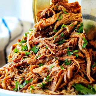Slow Cooker Honey Lime Salsa Verde Pork