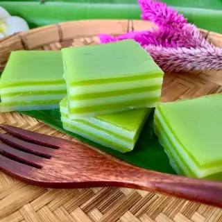 Khanom Chan Recipe (Authentic Thai Layer Cake)