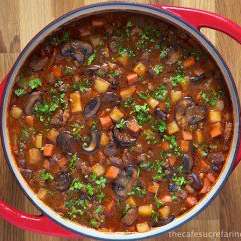 Beef Bourguignon Soup
