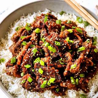 Crispy Beef Recipe (Ginger Fried Beef)