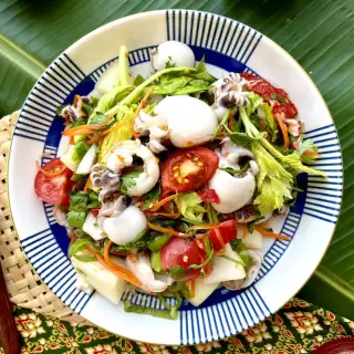 Yum Pla Muk Recipe (Authentic Thai Squid Salad)
