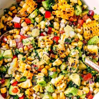 Corn Avocado Salad