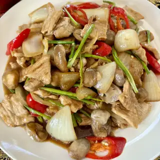 Pork With Oyster Sauce Stir-Fry Recipe
