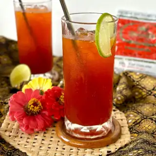 Cha Manao Recipe (Thai Lime Iced Tea)
