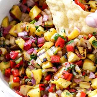 Grilled Pineapple Salsa