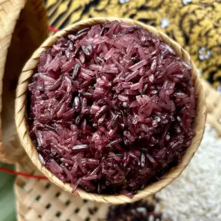 Thai Purple Sticky Rice Recipe (2 Ways)