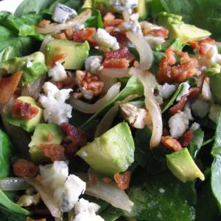 Loaded Spinach Salad