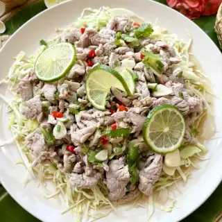 Moo Manao (Garlic Lime Pork Tenderloin Recipe)