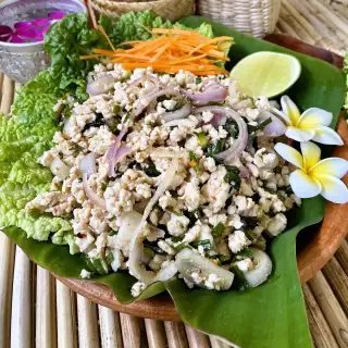 Authentic Larb Gai Recipe (Thai Minced Chicken Salad)