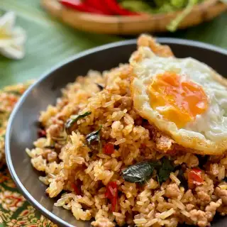 Khao Pad Krapow Recipe (Holy Basil Fried Rice)