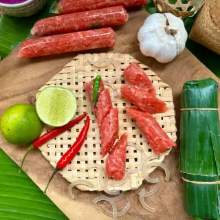 Lao Som Moo Recipe (Fermented Sour Pork Sausage)