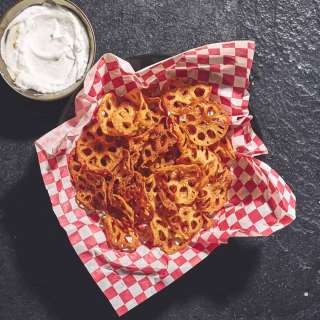 Lotus Chips (Easy Lotus Root Chips)