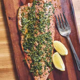 Pesto Butter Salmon