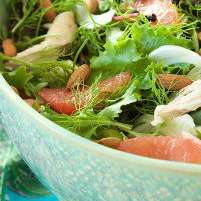 Provencal Roasted Chicken Salad with Mango Curry Dressing