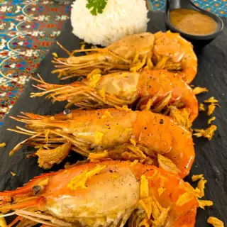 Thai Crispy Garlic Prawns Recipe