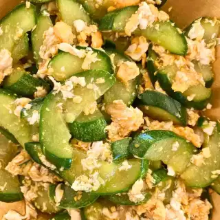 Thai Cucumber and Egg Recipe