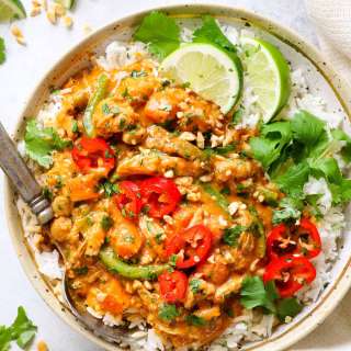 Thai Crockpot Curry Chicken