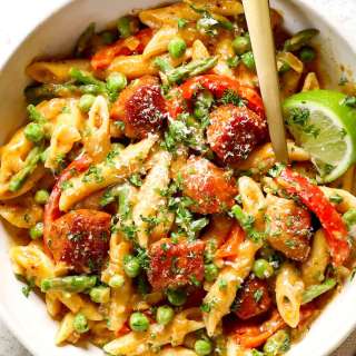 Spicy Chicken Chipotle Pasta