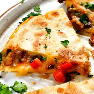 Homemade Chicken Quesadilla