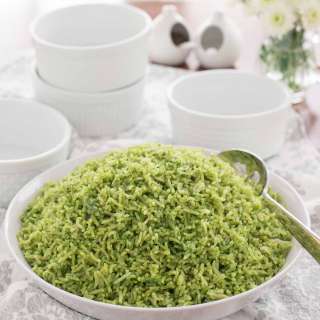 Cilantro Rice (Arroz Verde)