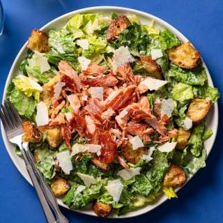 Smoked Salmon Caesar Salad