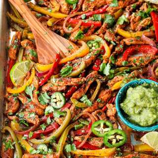 Chicken Fajitas Sheet Pan Recipe