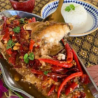 Easy Thai Crispy Fish With Tamarind Sauce Recipe